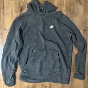 Nike Men's Dark Gray Hoodie